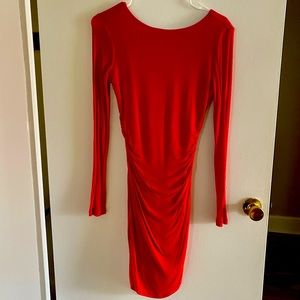 GUESS women’s long sleeve mini sweater dress size Medium. Wear it either way!!